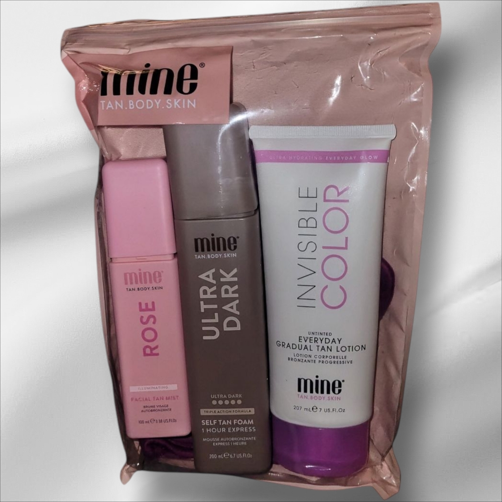 Mine Tan Body Skin Tanning Set
